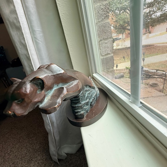 Set Of Panther Bookends - Picture 3 of 4